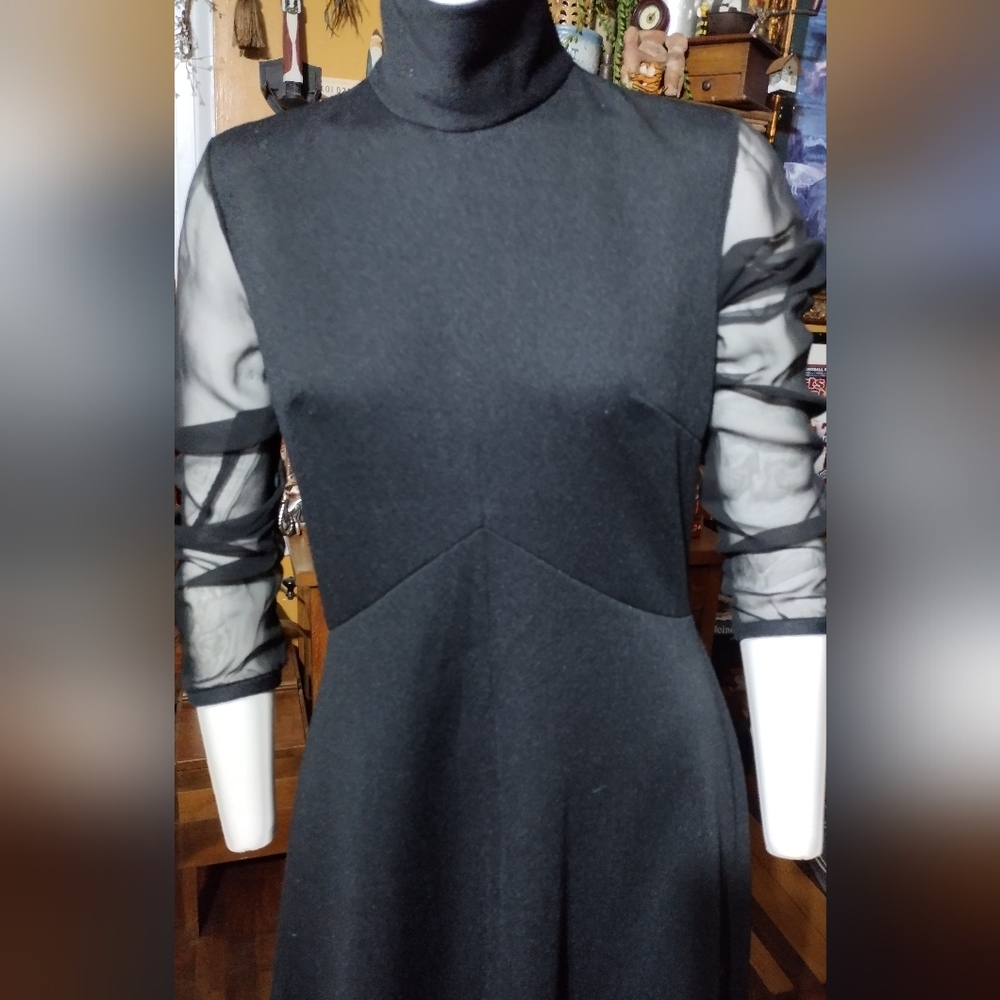 Long black dress